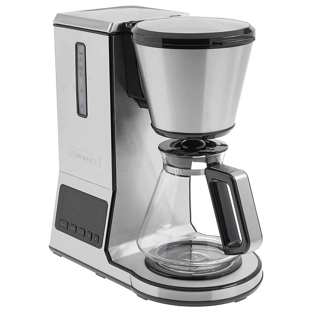 Cuisinart PurePrecision 8-Cup Pour-Over Coffee Brewer with Glass Carafe (Factory Refurbished)