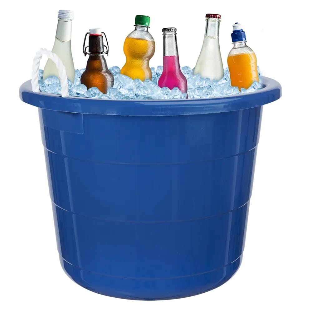 Party Tub with Rope Handles, 17 Gal