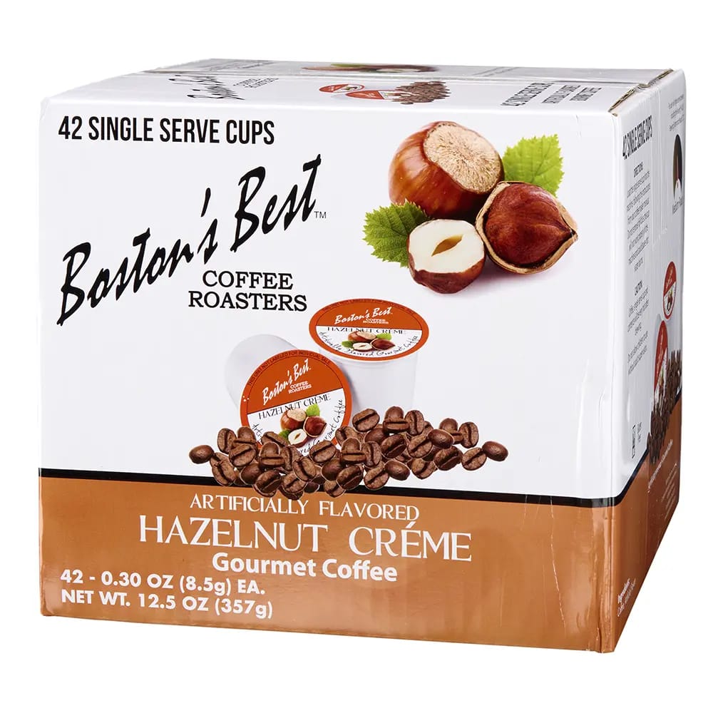 Boston's Best Hazelnut Creme Coffee Roasters, 42 ct