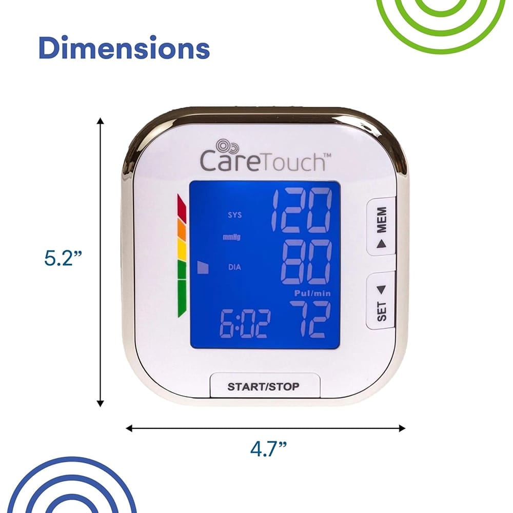 CareTouch Fully Automatic Wrist Blood Pressure Monitor