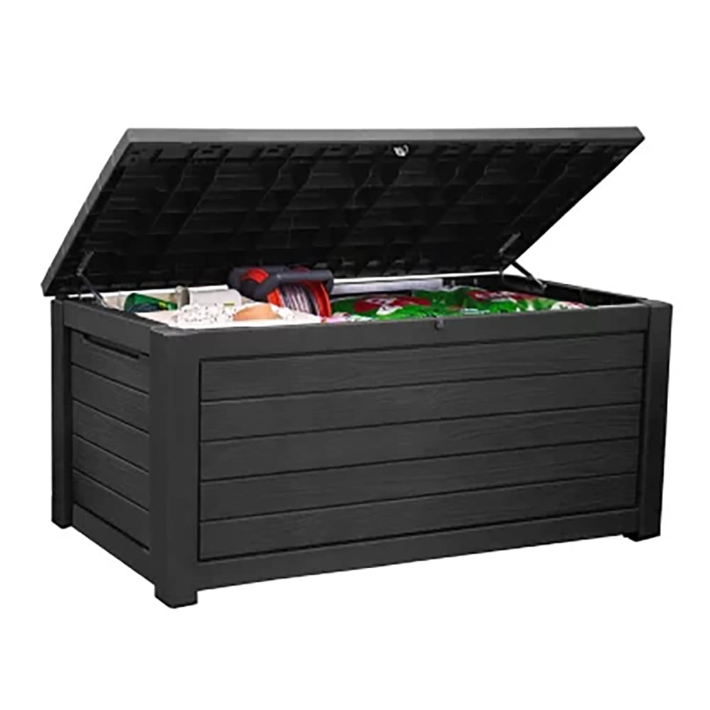 Keter 165 Gal. Resin Deck Box, Graphite
