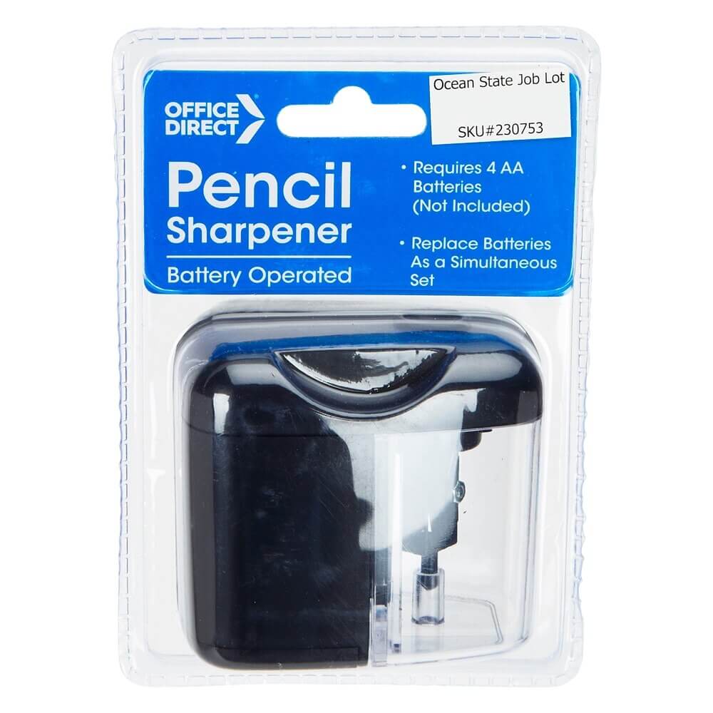 Office Direct Battery Operated Pencil Sharpener