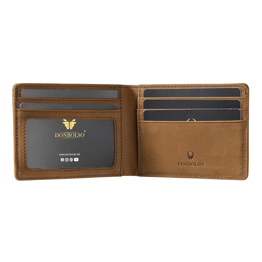 DONBOLSO Palermo Wallet, Vintage Brown