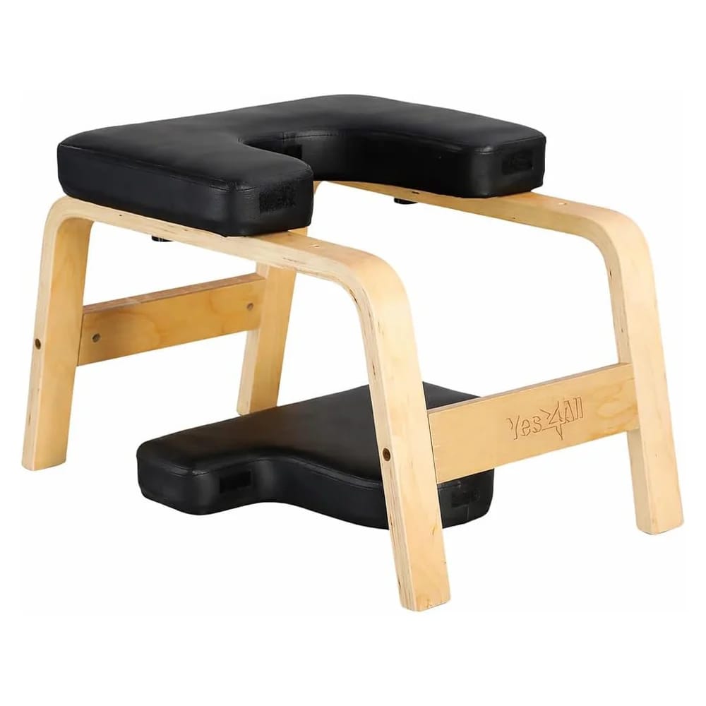 Yes4All Wooden Yoga Stool, Black