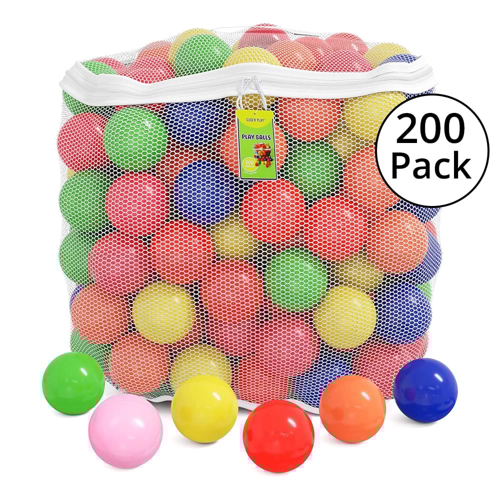 Click N' Play Ball Pit Balls, 200 Pack