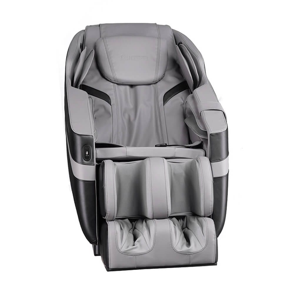 Lifesmart Deluxe 2D Massage Chair, Gray/Black