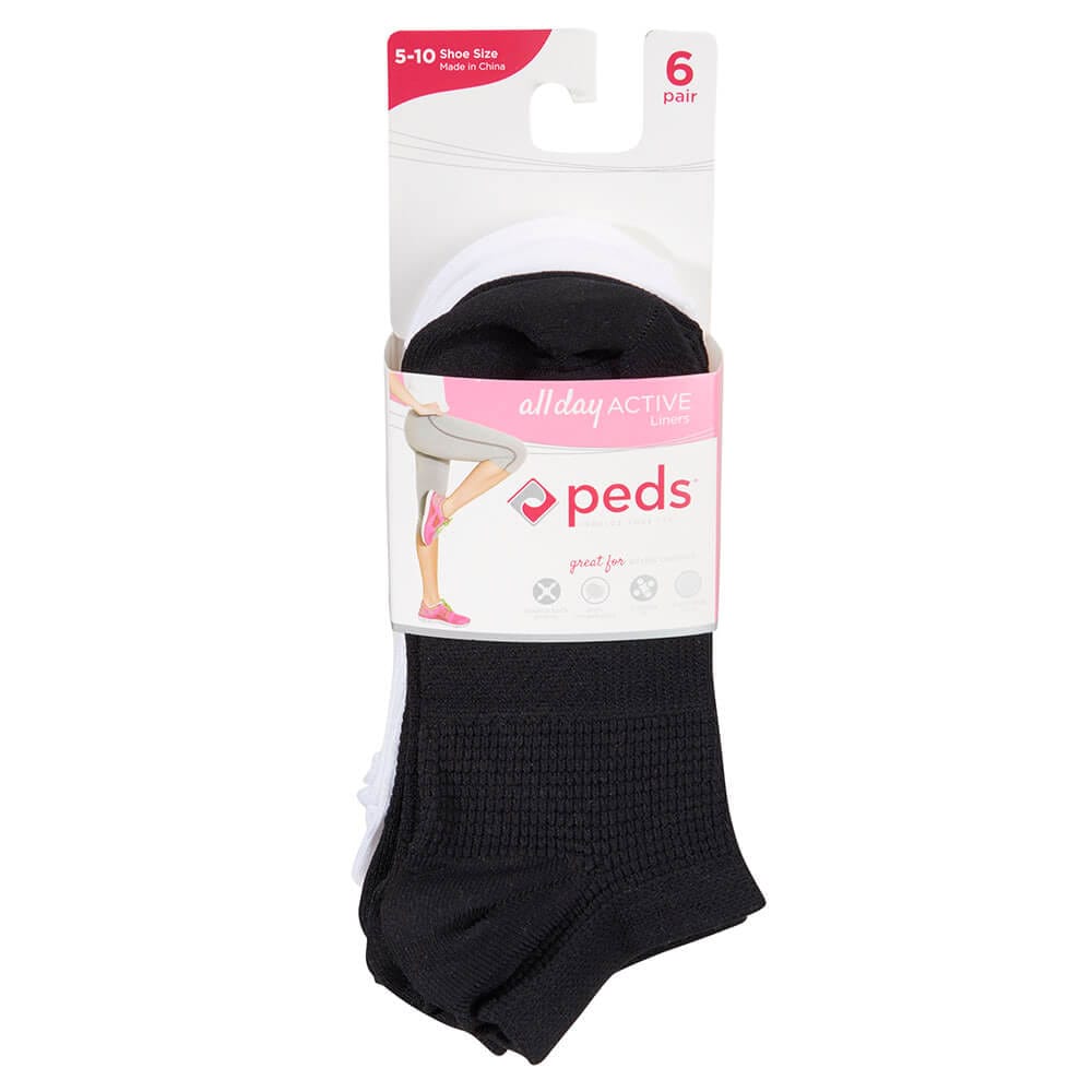 Women's Low Cut Socks, 6 Pack