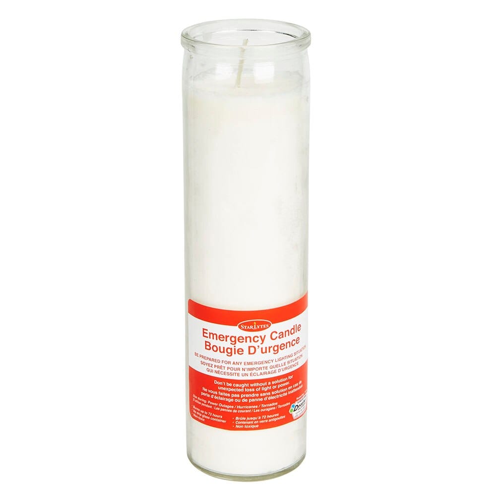 Star Lytes White Emergency Candle