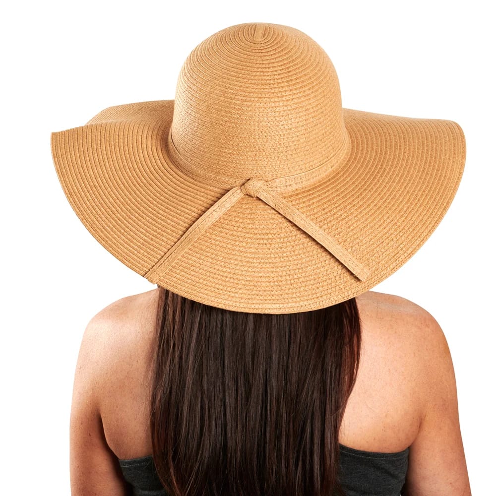 Extra-Wide Brim Straw Sun Hat