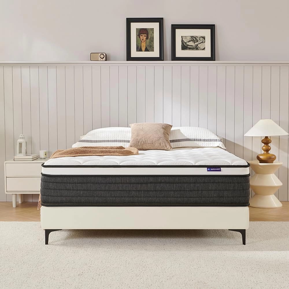 NapNest 10" Hybrid Medium Firm Mattress, Full