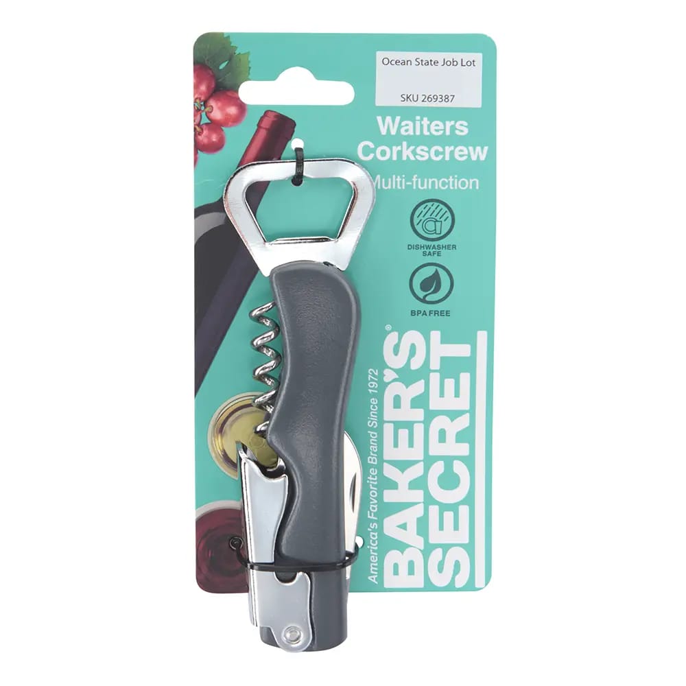 Baker's Secret Multi-function Waiters Corkscrew