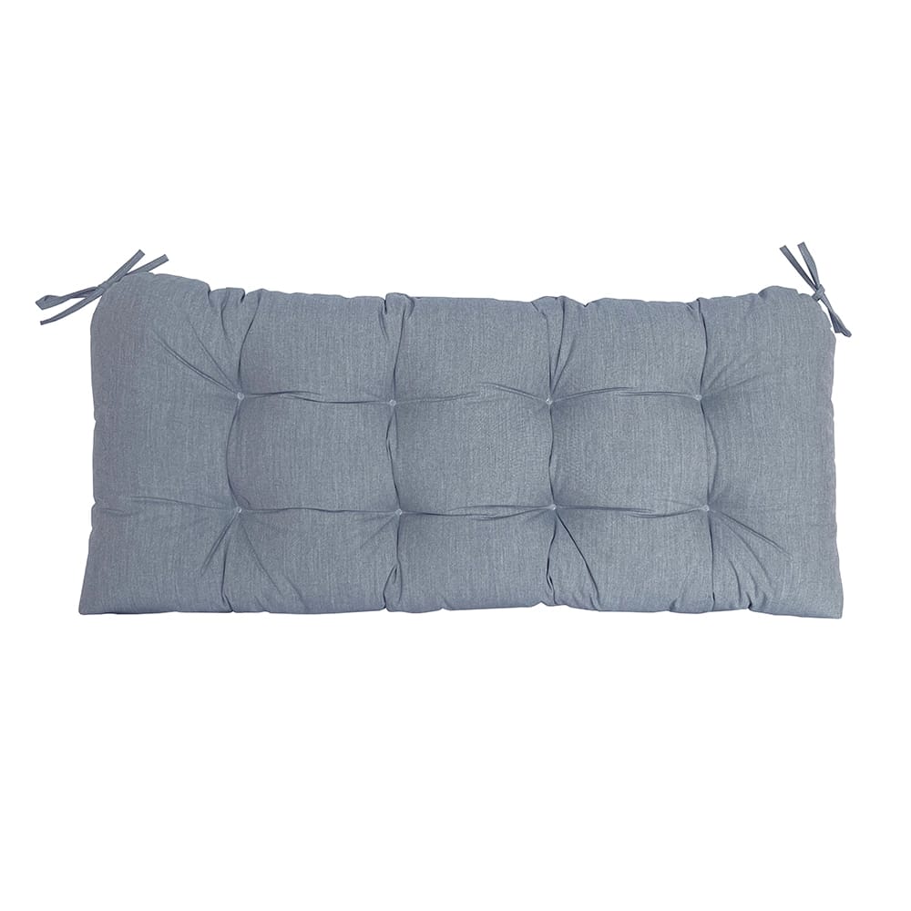 OutdoorLiving Furnishings Acrylic Settee Patio Cushion with 3M Scotchgard, Denim