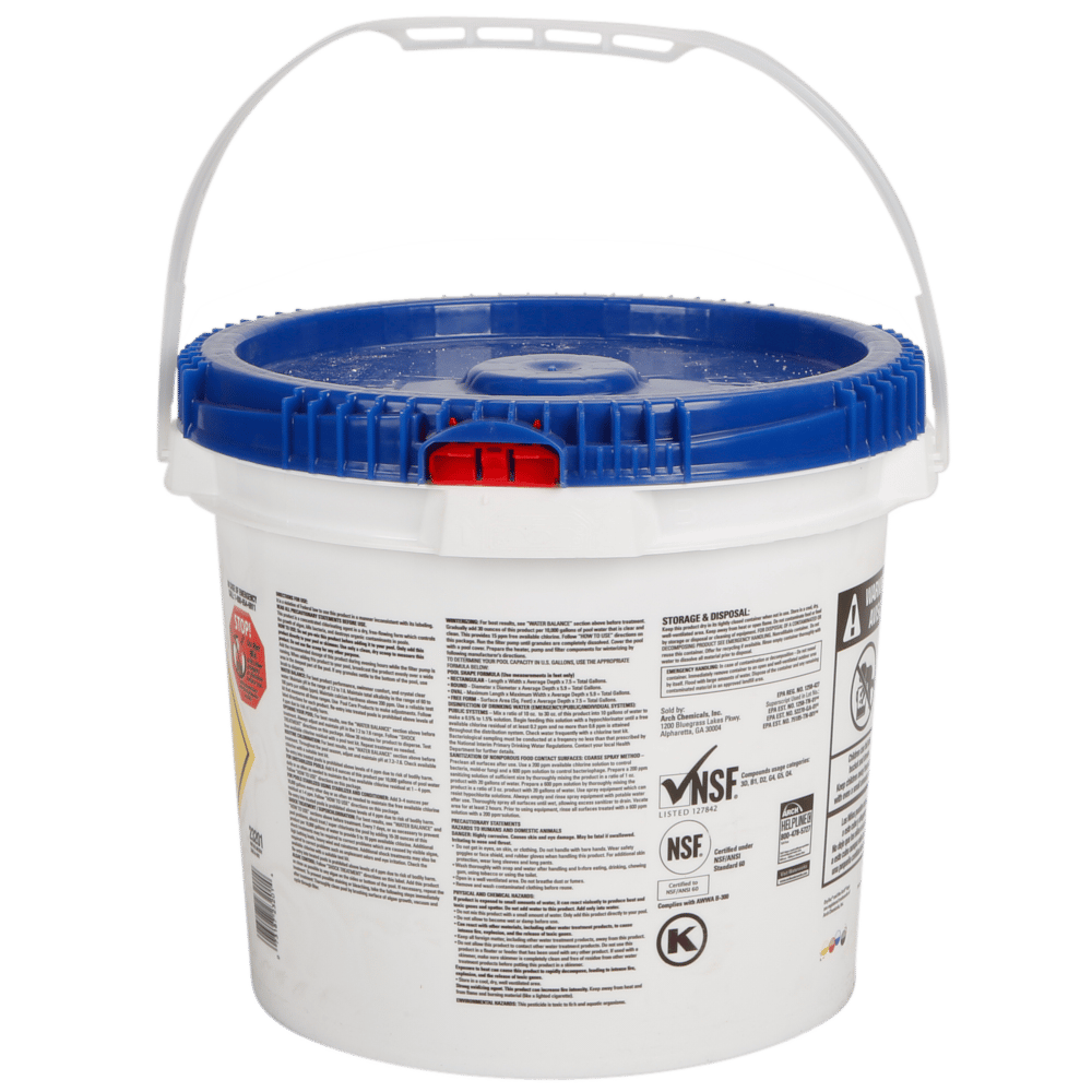 DryTec Powdered Pool Shock, 25 lbs