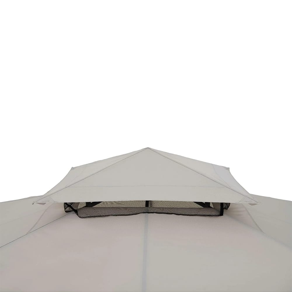 Regency II Gazebo Replacement Canopy, Gray