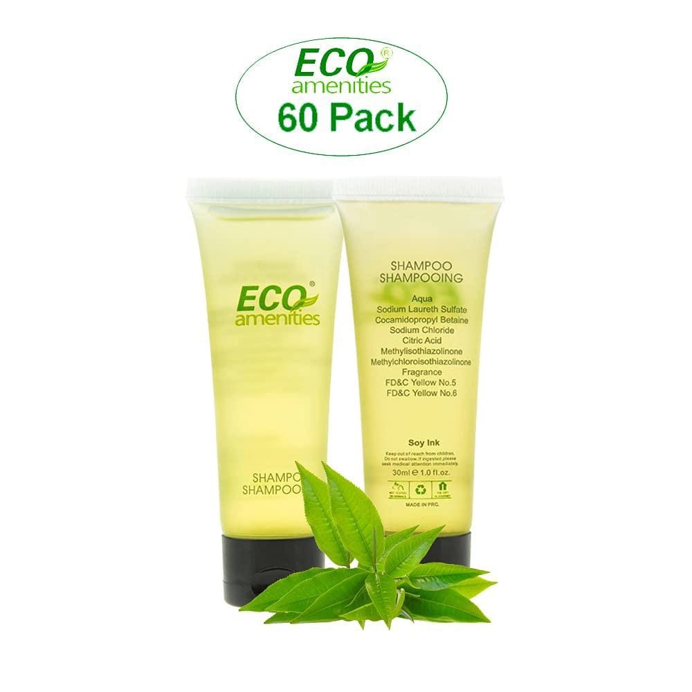 ECO Amenities 1oz Travel Shampoo & Conditioner Set, 120 Pack