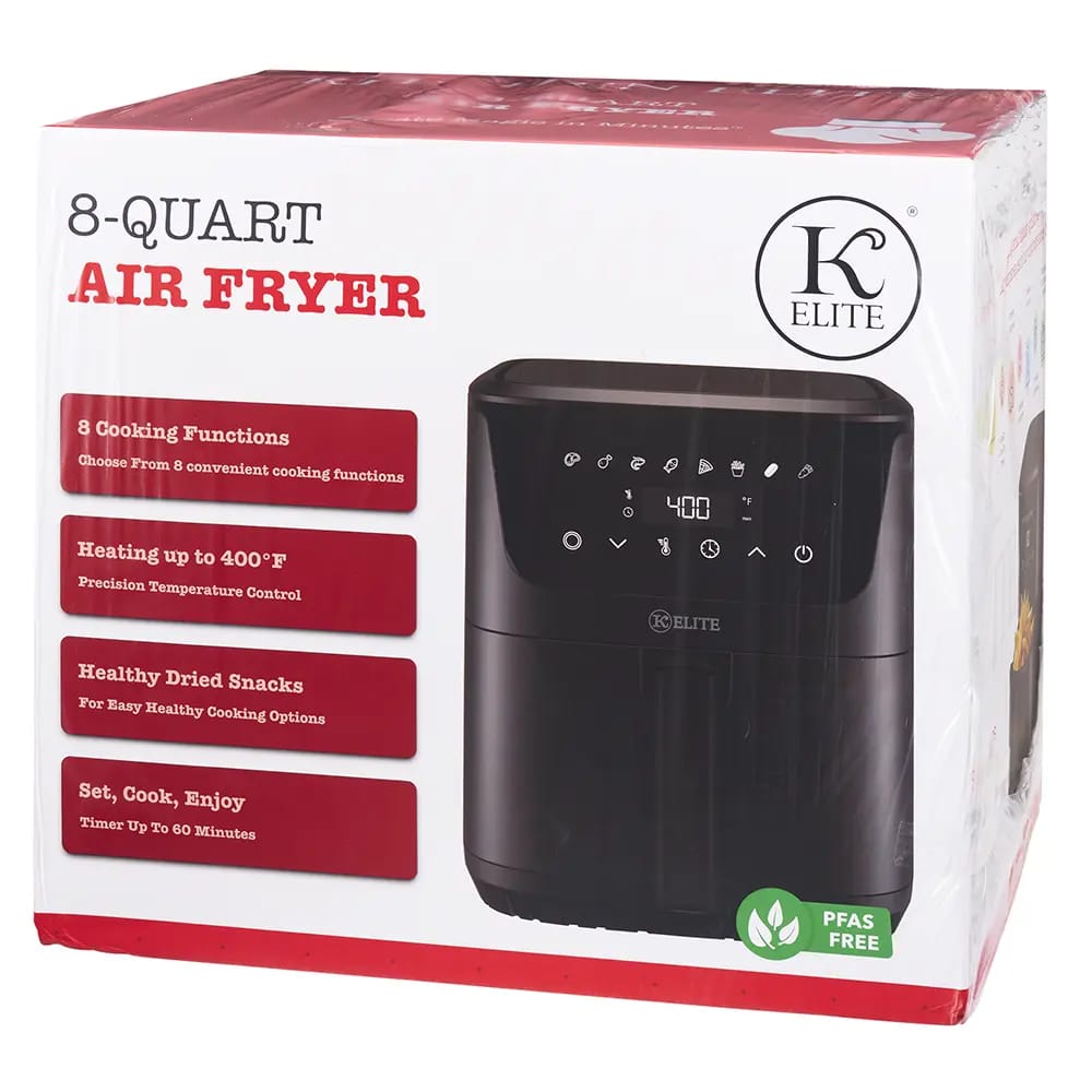 Kitchen Elite Air Fryer, 8 Qt.