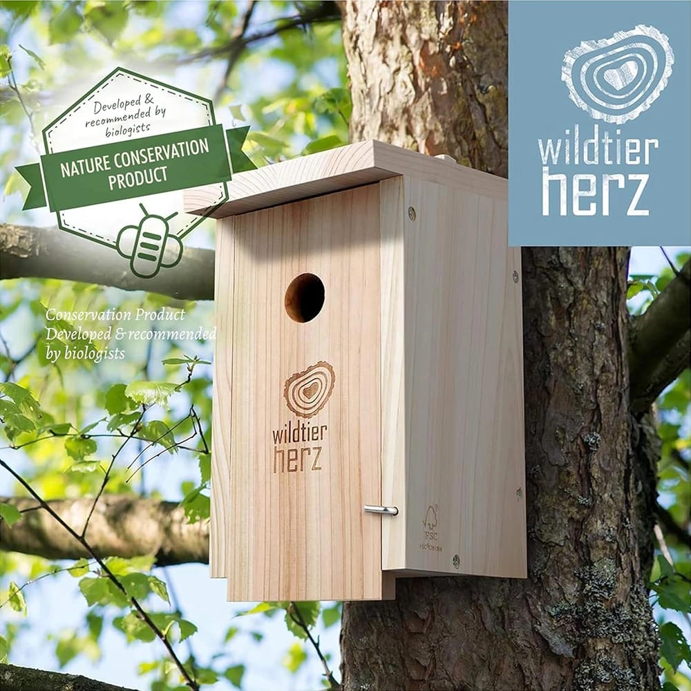 Wildtier Herz Nesting Box