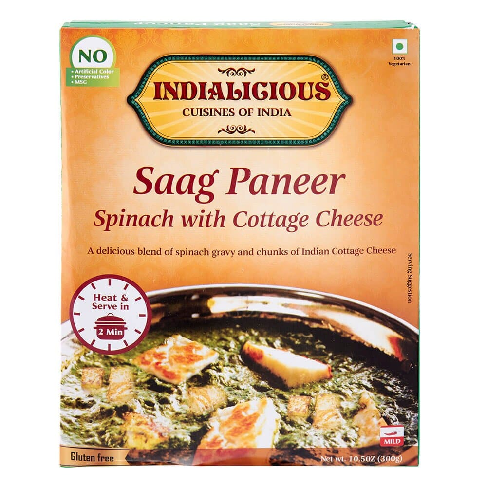 Indialicious Saag Paneer, 10.5 oz