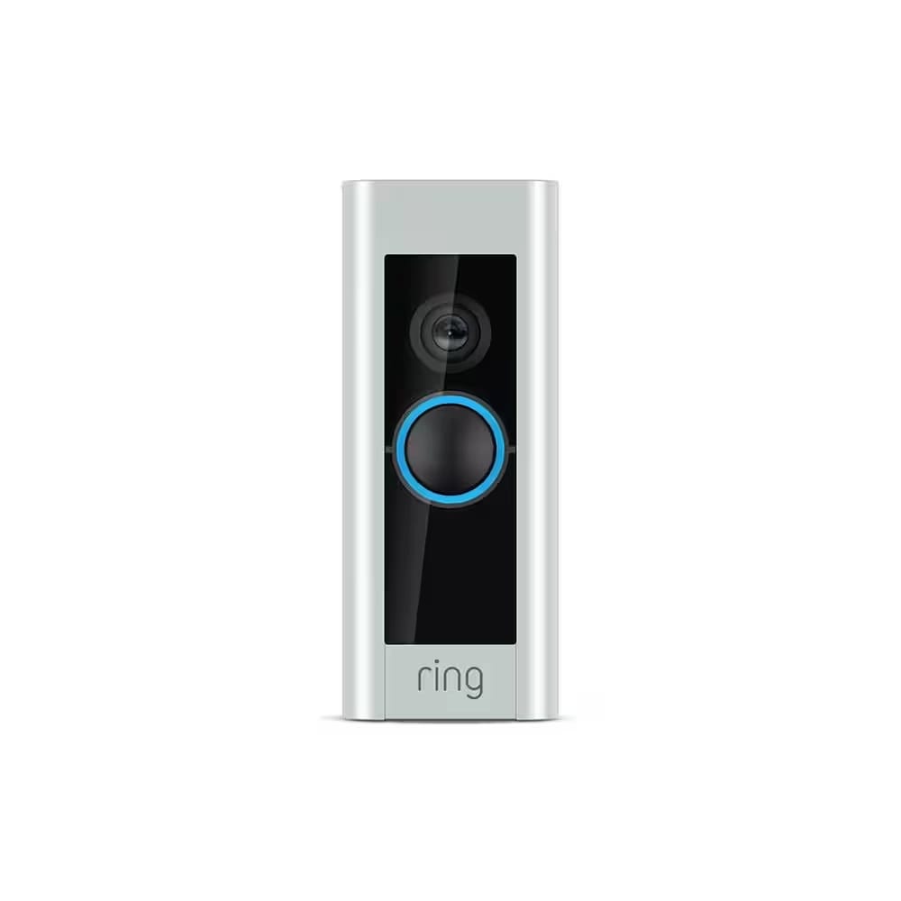 Ring Wired Doorbell Plus, Satin Nickel