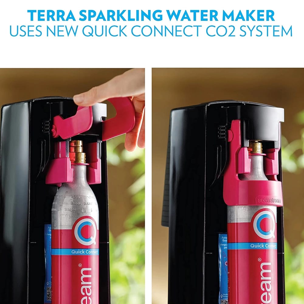 SodaStream Terra Sparkling Water Maker, Black