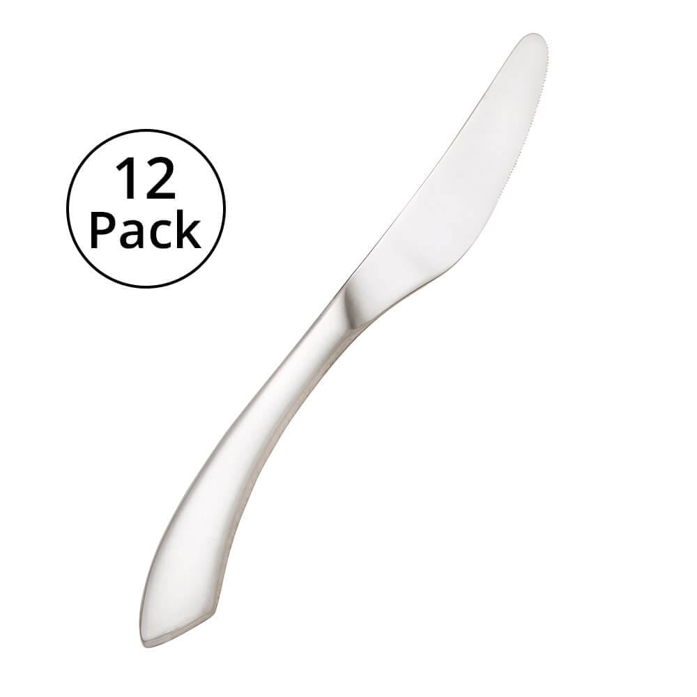 Oneida Sant' Andrea Satin Reflections Dessert Knives, 12-Pack