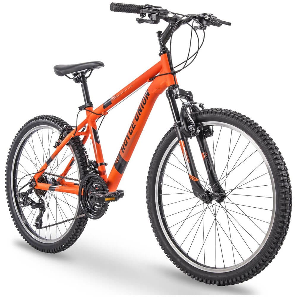 Royce Union Men's RTT Mountain Bike, 15" Frame, Tangerine Orange