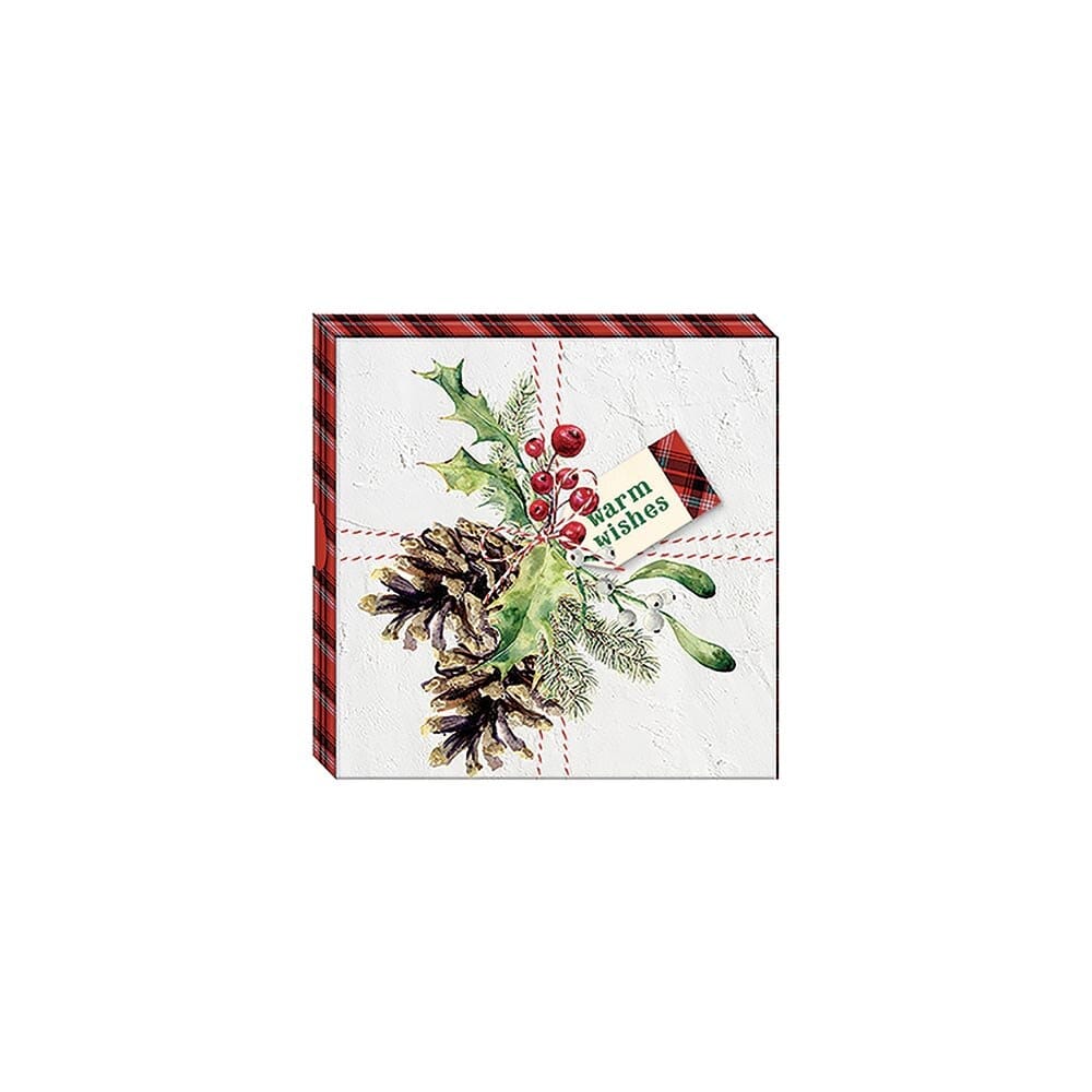 Square Christmas Gift Card Holder