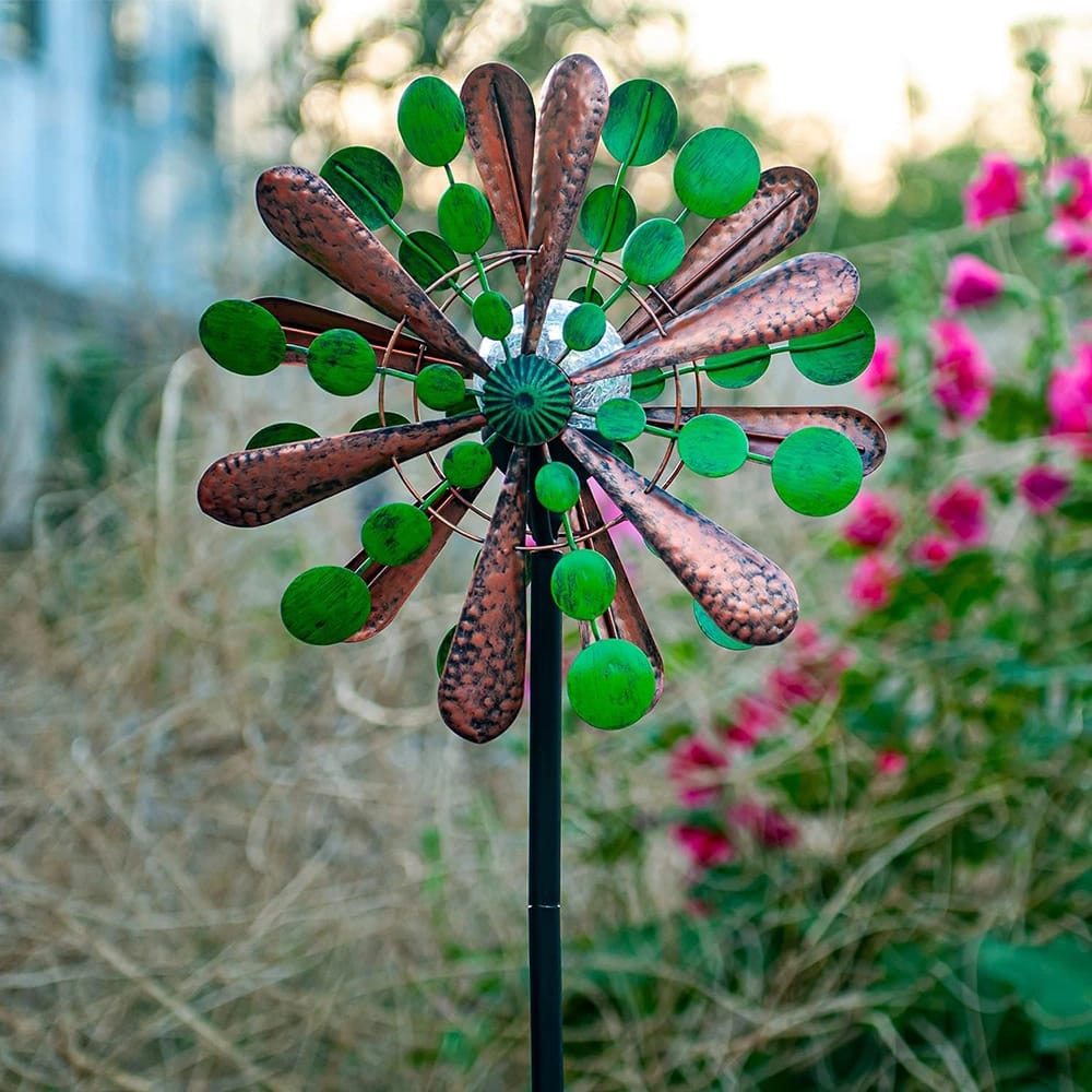 SteadyDoggie Solar Wind Spinner