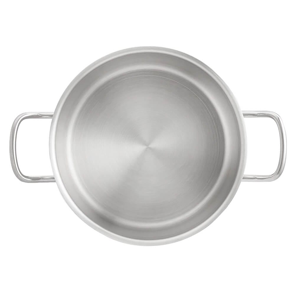 Stainless Steel Aluminum-Clad 10 Quart Stock Pot with Cover