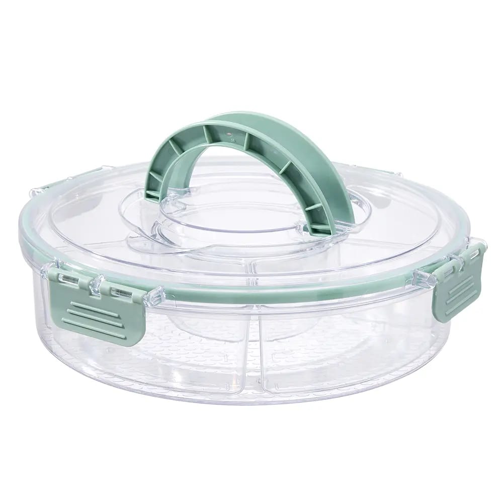 Round Snack Tray Food Container
