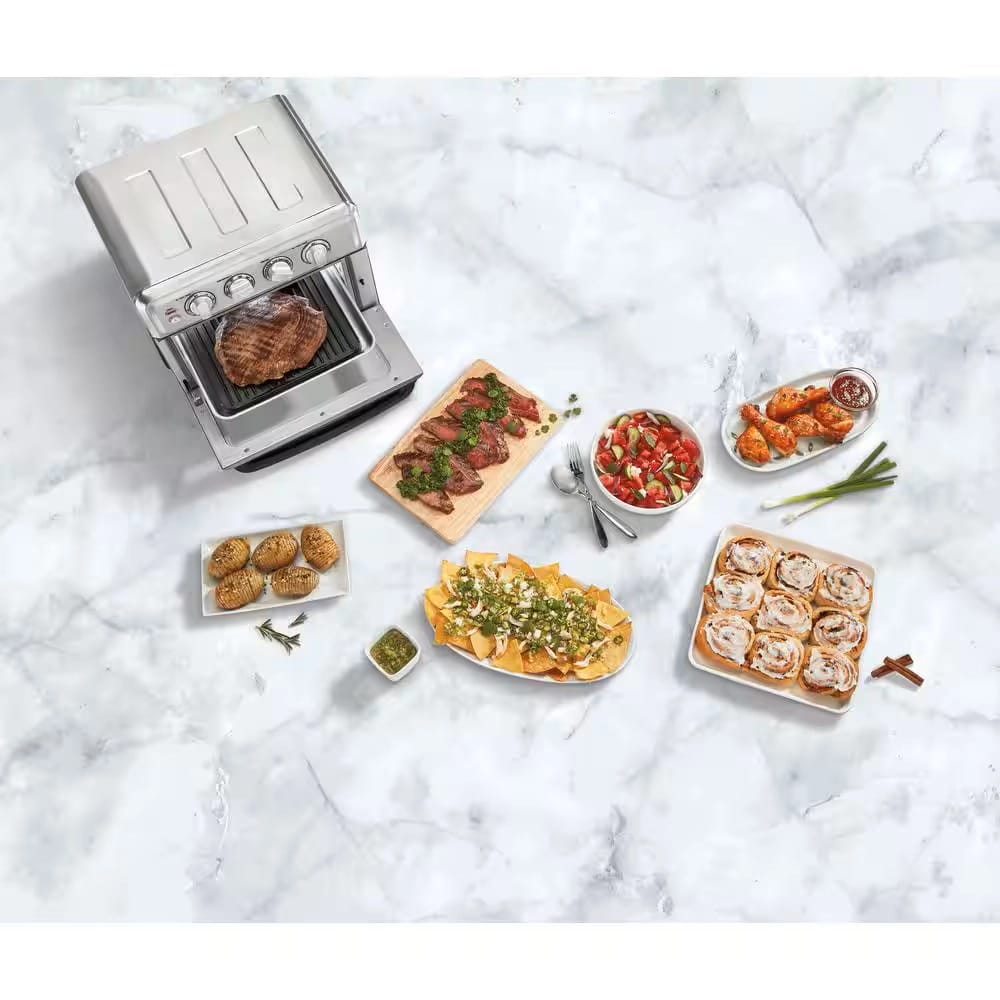 Cuisinart Stainless Steel Air Fryer Toaster with Grill