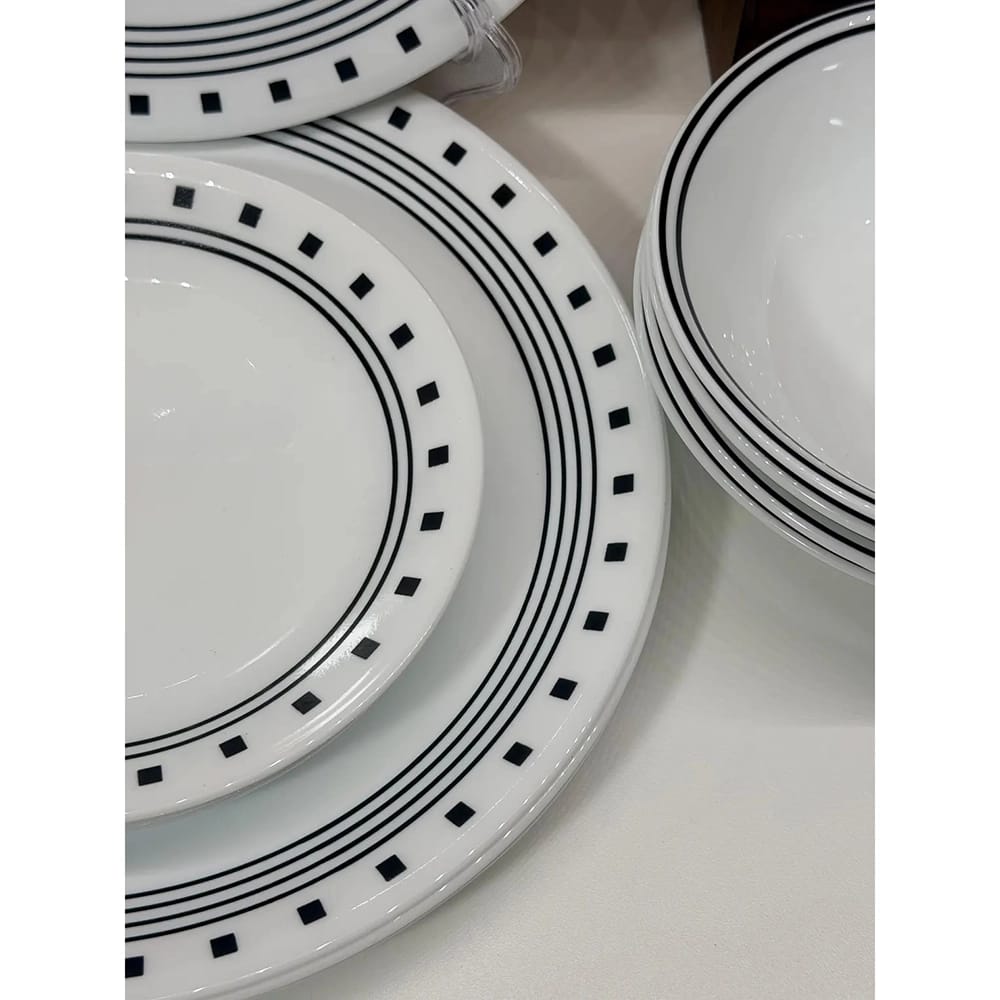 Corelle City Block 12-Piece Dinnerware Set