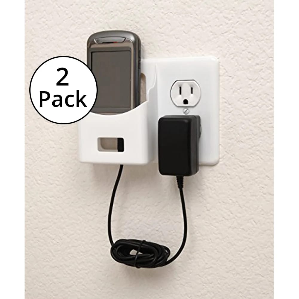 Charging Pocket, White, 2 Pack