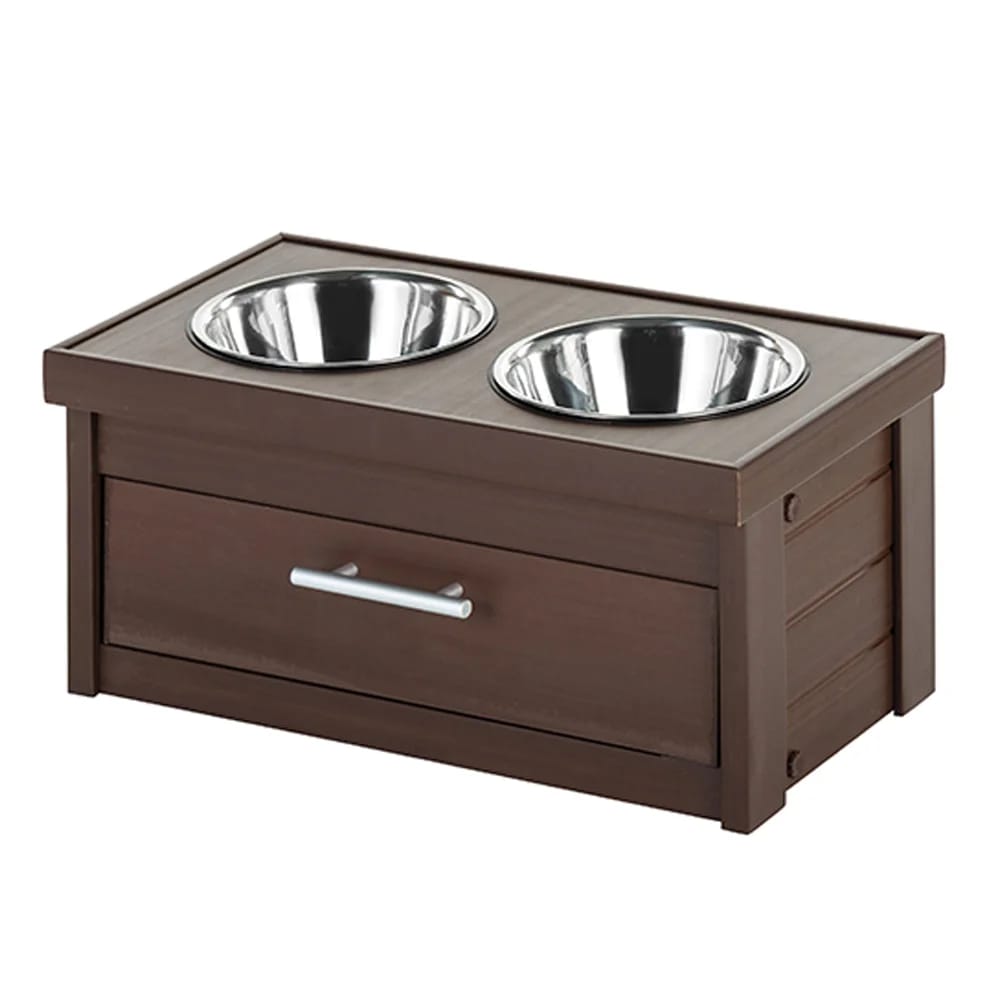 NewAgePet Small Piedmont Pet Diner Bowl, Russet