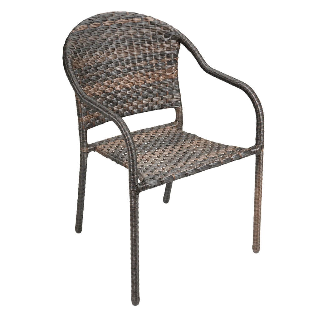 Outdoor Living Accents Resin Wicker Stacking Chair
