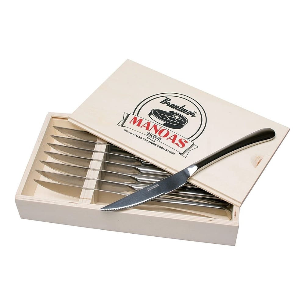 Bruntmor Stainless Steel 8-piece Steak Knife