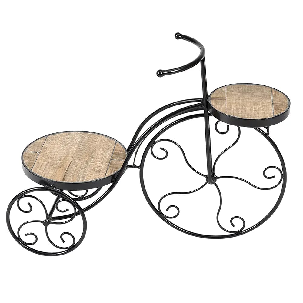 Tile Top Large Tricycle Plant Stand