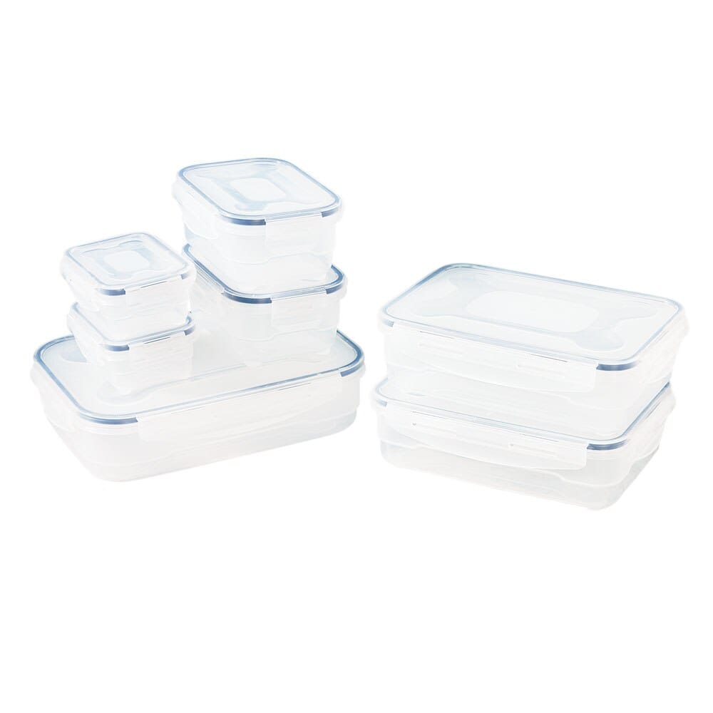 Homemaid Living Premium Airtight Plastic Storage Containers, 7-Piece Variety Size Set