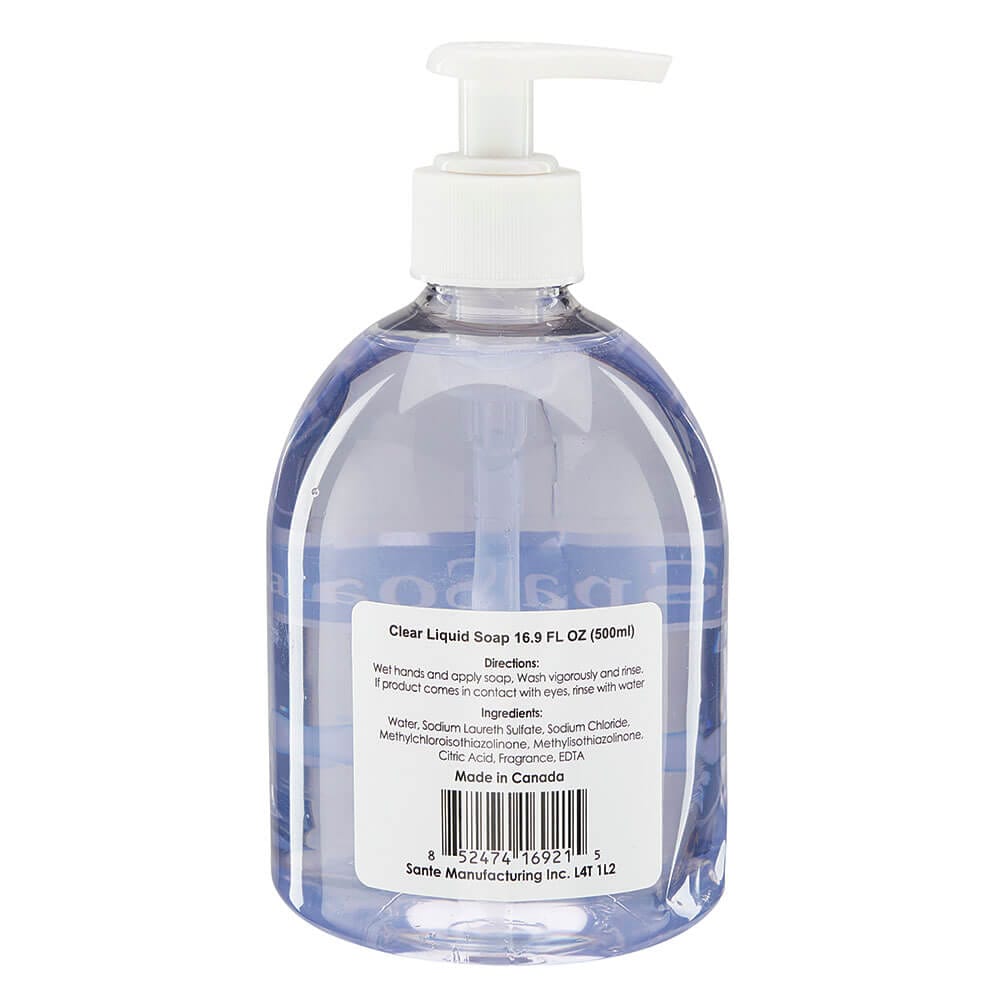 Spa Soap Clear Liquid Soap, 16.9 oz