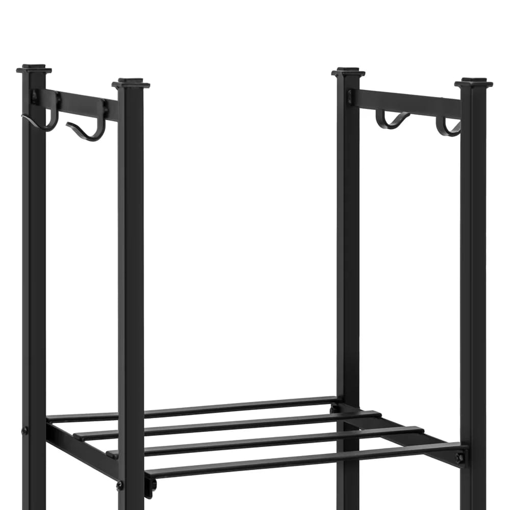 Amagabeli Fireplace Log Rack with Tool Set