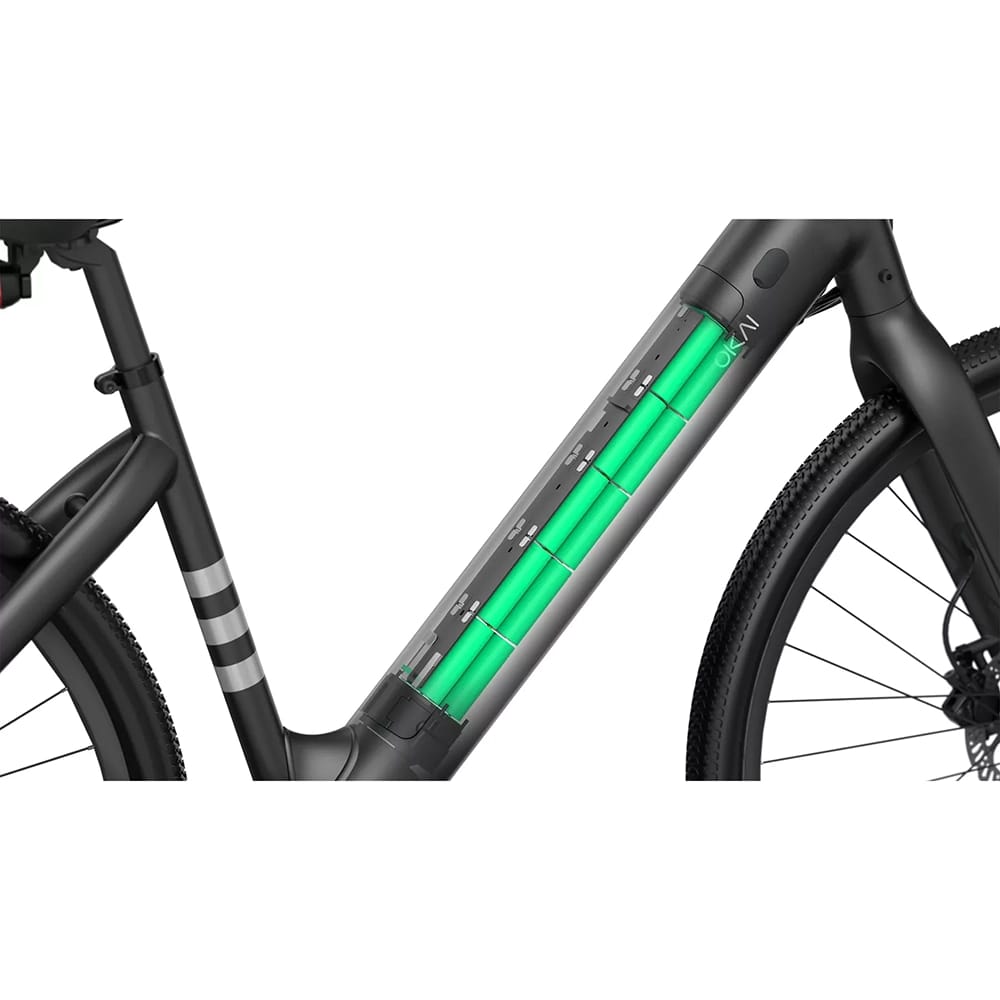 Okai LyteCycle EB60 Electric Bike, Black