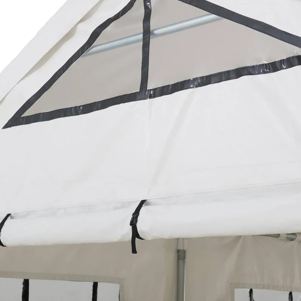 Sunjoy 30' x 12' Outdoor Canopy Party Tent, White