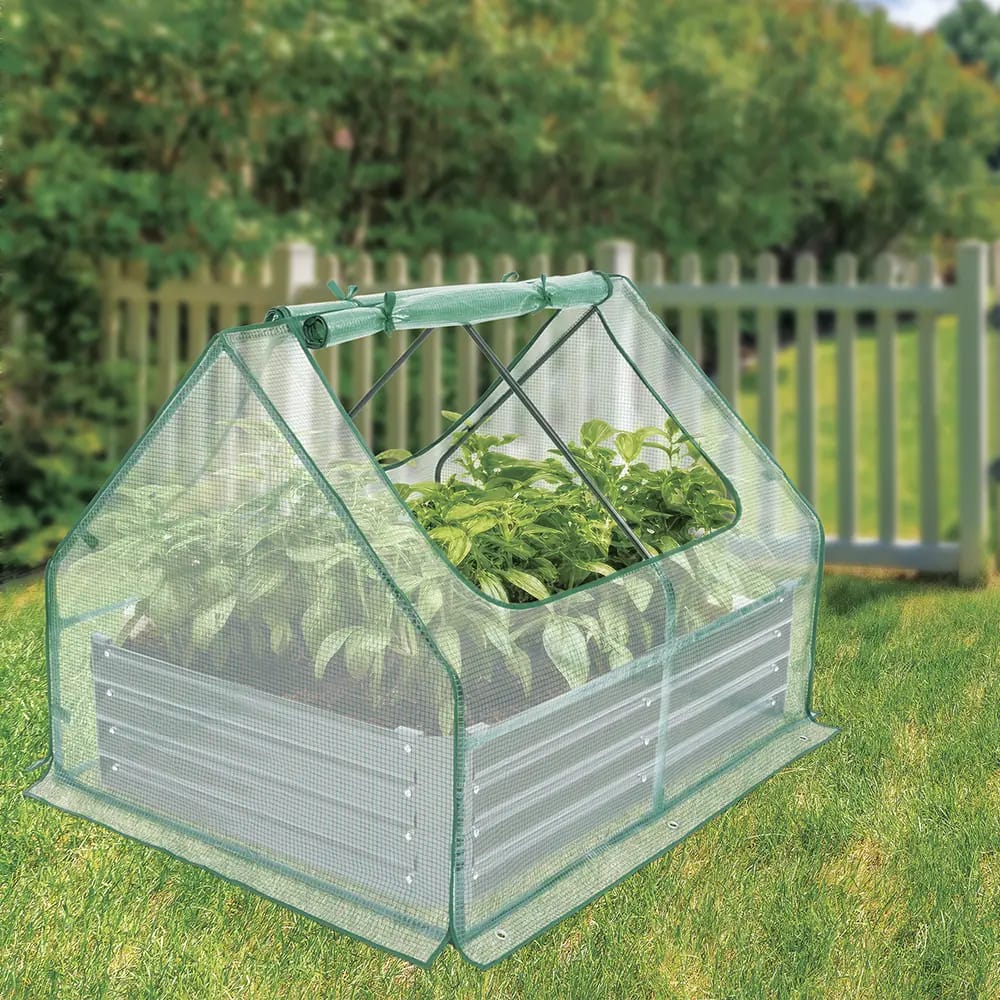 Tiller & Rowe Raised Bed Greenhouse