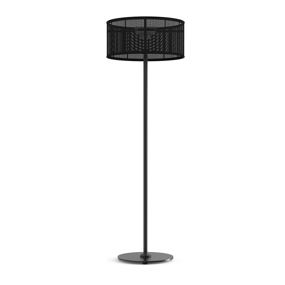 Seaside Casual La Lampe Aluminum Padere, Charbon