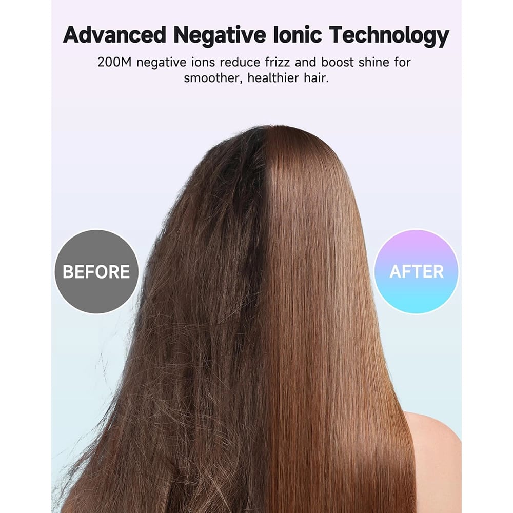 momax 1-Care Hair Mini Ultra Speed Ion Hair Dryer, White