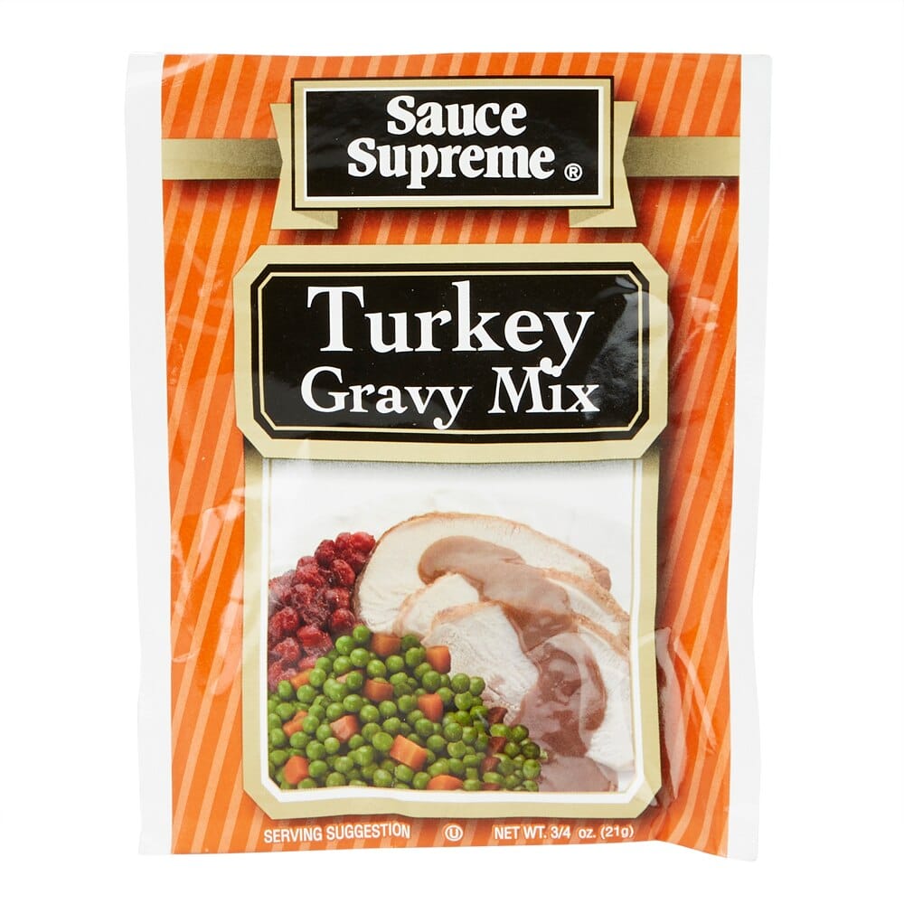 Sauce Supreme Turkey Gravy Mix, 0.75 oz