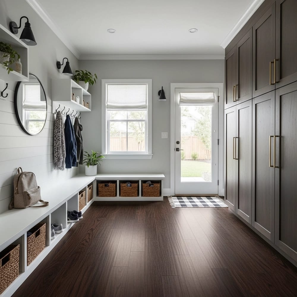 Virginia Mill Works Porter House Hickory Prefinished Engineered Hardwood Flooring, Brown, 30.92 sq. ft. ($6.31/sq. ft.)