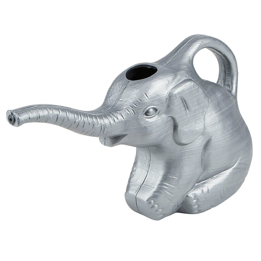 Plastic Elephant Watering Can, 2 Qt