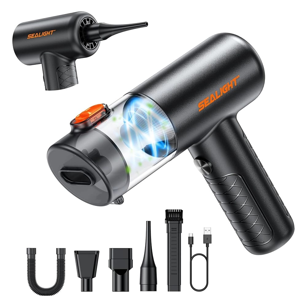 SEALIGHT Portable Cordless Car Vacuum