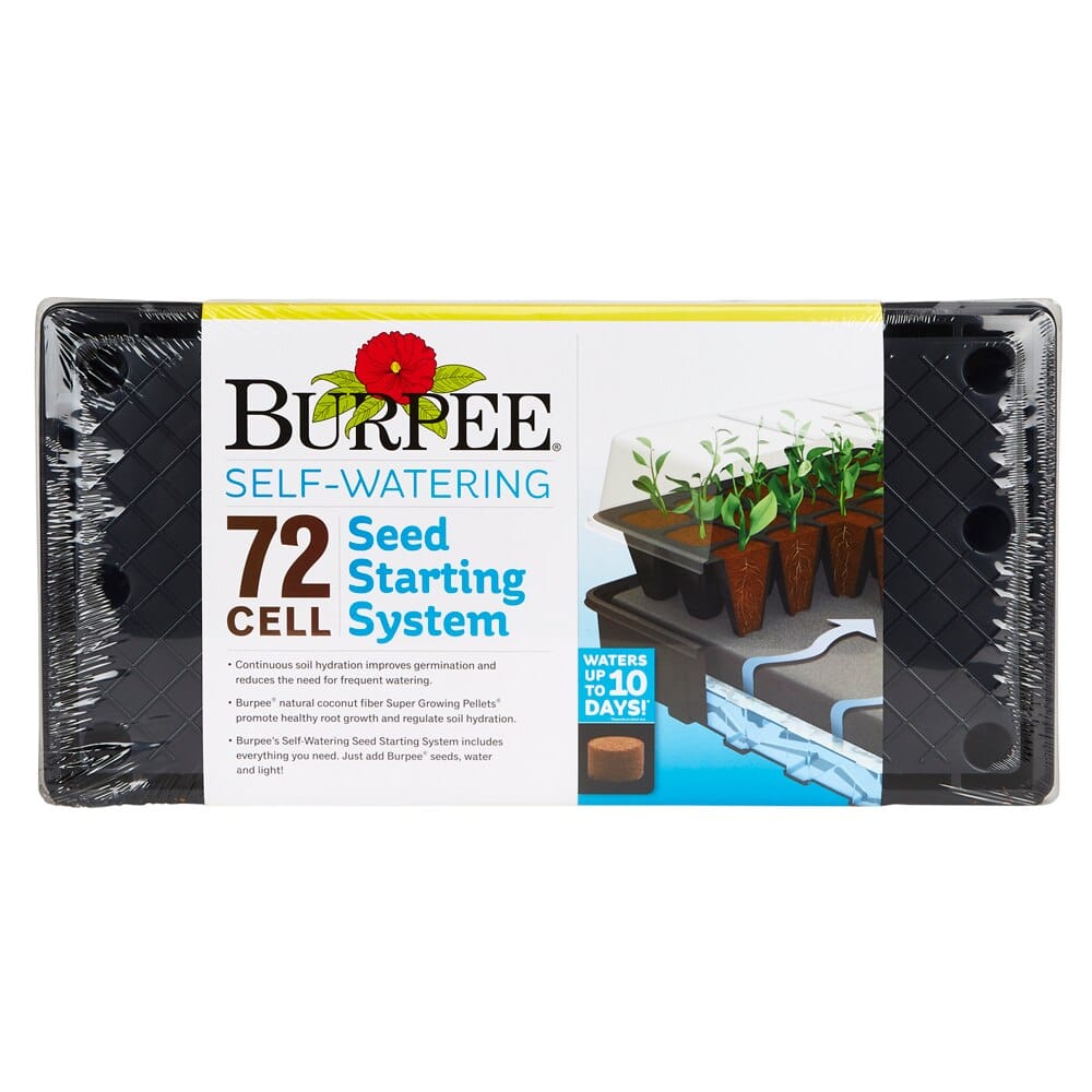 Burpee Self-Watering Seed Starting System, 72-Cell